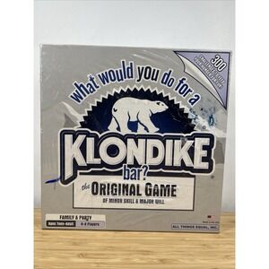 NIB What Would You Do For A Klondike Bar? The Original Board Game. New & Sealed